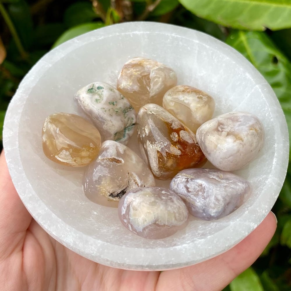 Image of Flower Agate Tumble