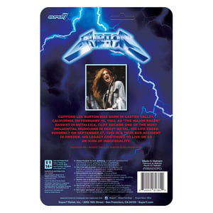 Cliff Burton Super7 ReAction Figure