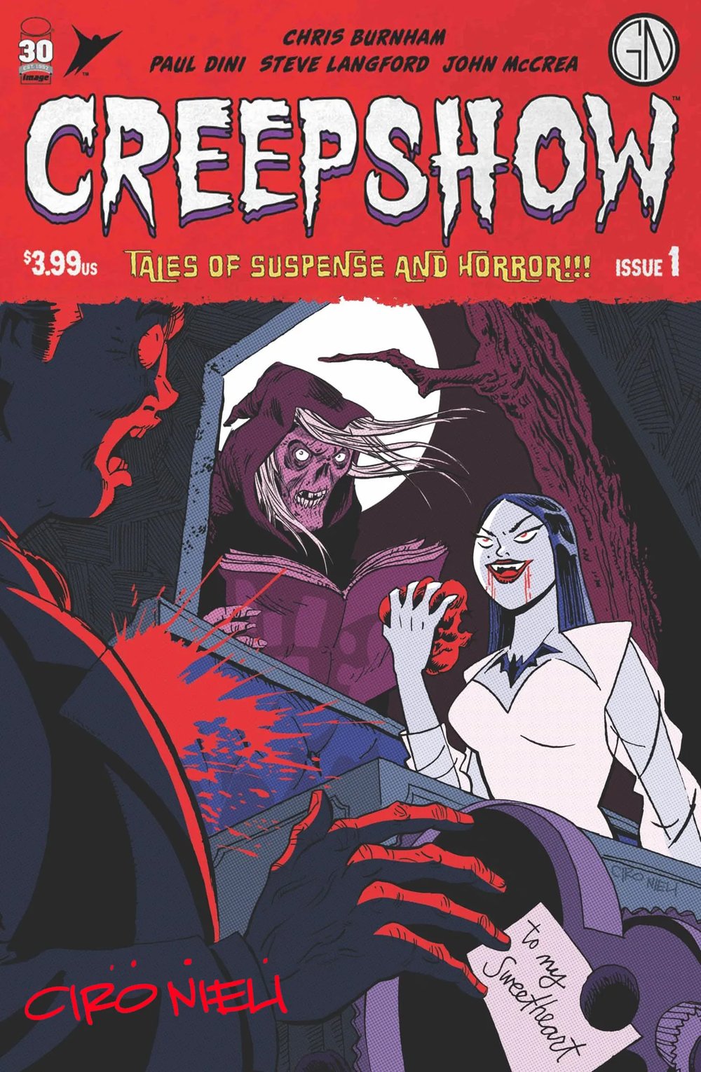 Creepshow 1 Ciro Nieli Variant Cover Tentacle 10