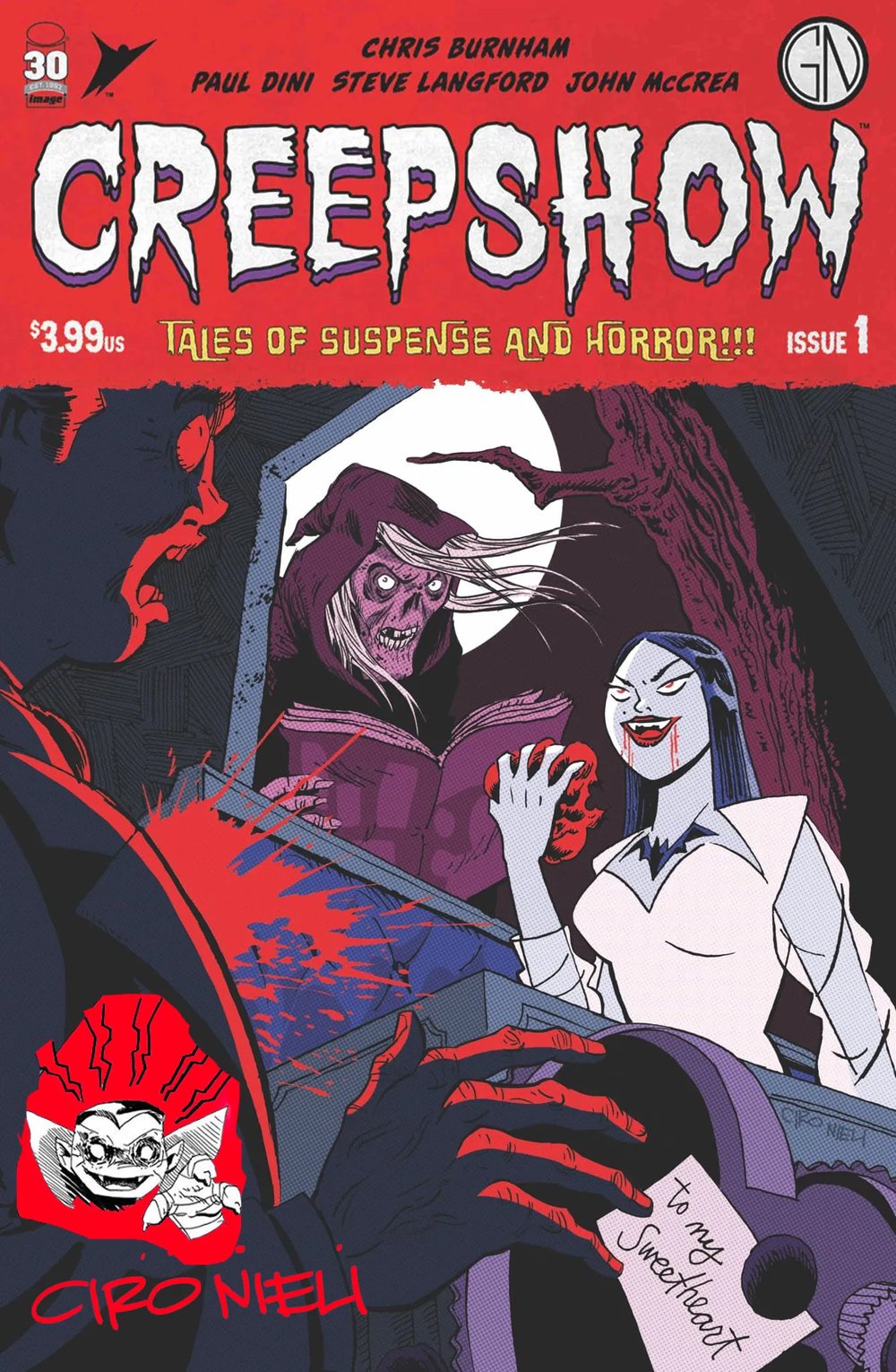 Creepshow #1 - Ciro Nieli Variant Cover