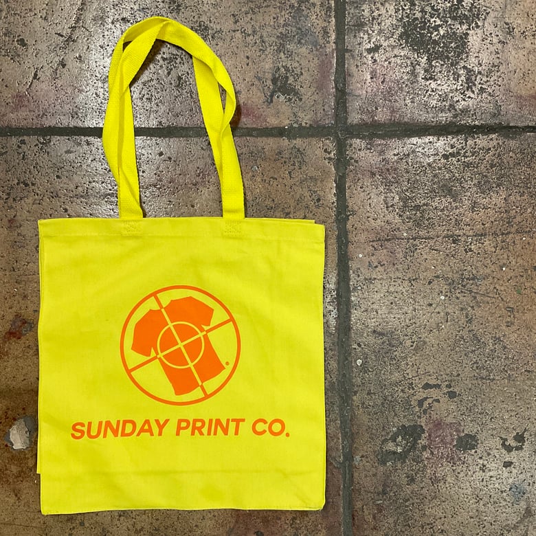 Image of Sunday Print Co. Tote Bag Yellow