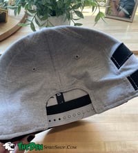 Image 3 of New Era Hat, Black/Gr