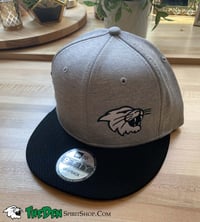 Image 1 of New Era Hat, Black/Gr