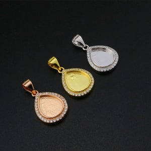 Image of Teardrop Necklace Pendant