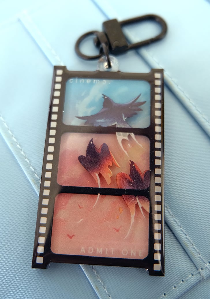 Travel Tickets - 3D Acrylic Charms