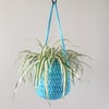 Aqua Blue Rope Core Basket