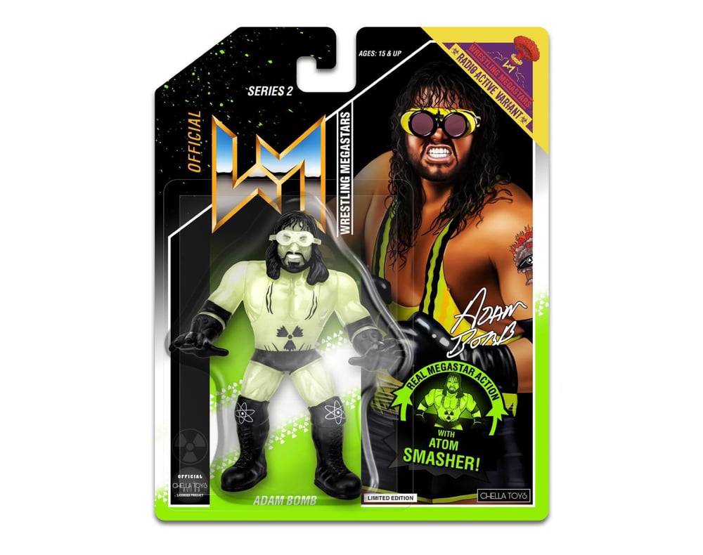 Image of **IN STOCK** GLOW IN THE DARK BRYAN CLARK Figure by Chella Toys