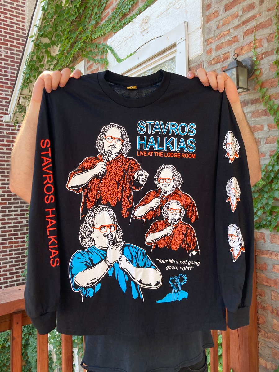 STAVROS HALKIAS Live At The Lodge Room Shirt Bred Press Online Store