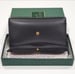 Image of Vtg. Gucci Black Leather Continental Clutch 