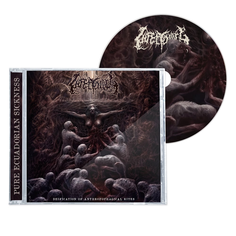 Image of INFECTOLOGY "DEIFICATION OF ANTHROPOPHAGICAL RITES" CD
