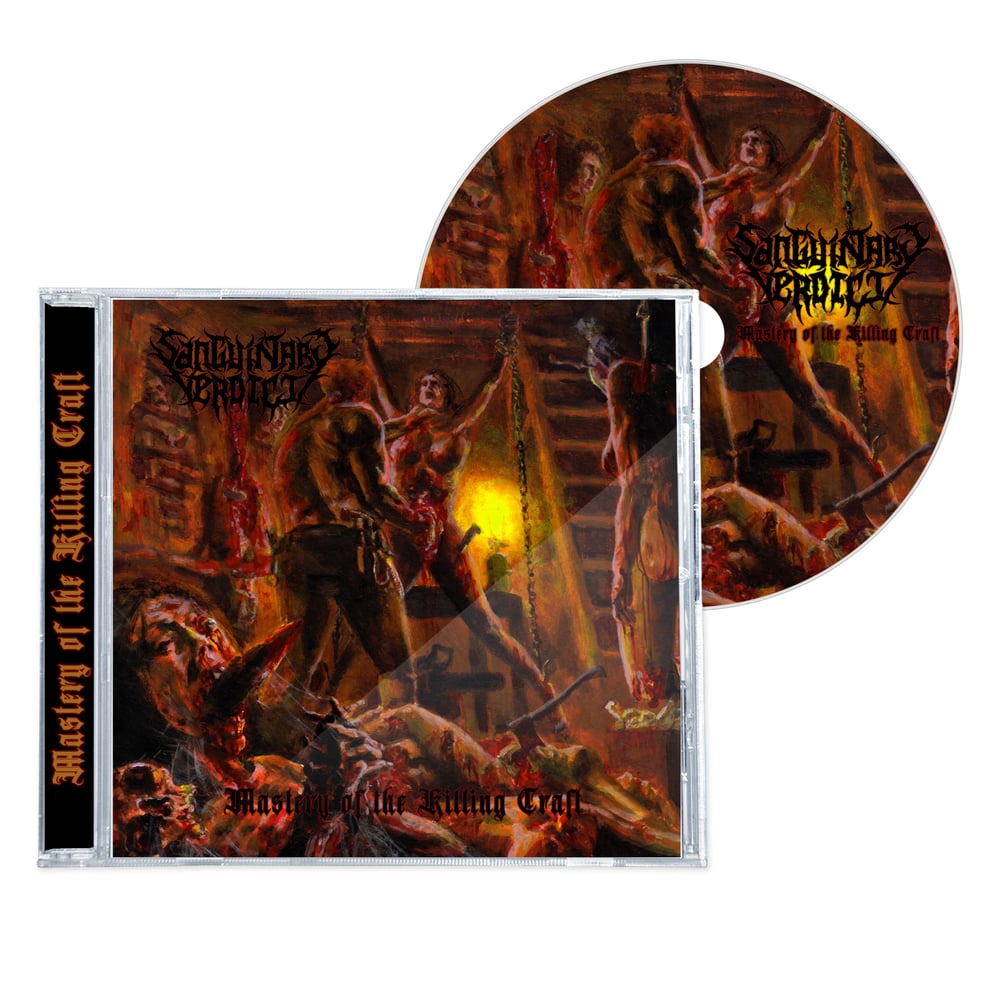 Image of SANGUINARY VERDICT "MASTERY OF THE KILLING CRAFT" CD