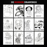 Image of Horror Coloring Book Volume 1