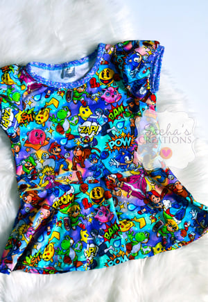 Image of Gamer Peplum Top 