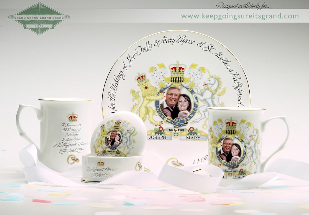 Image of Irish Royal commemorative ware