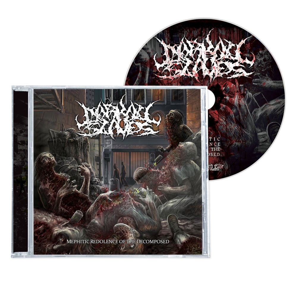 Image of DARKALL SLAVES "MEPHITIC REDOLENCE OF THE DECOMPOSED" CD