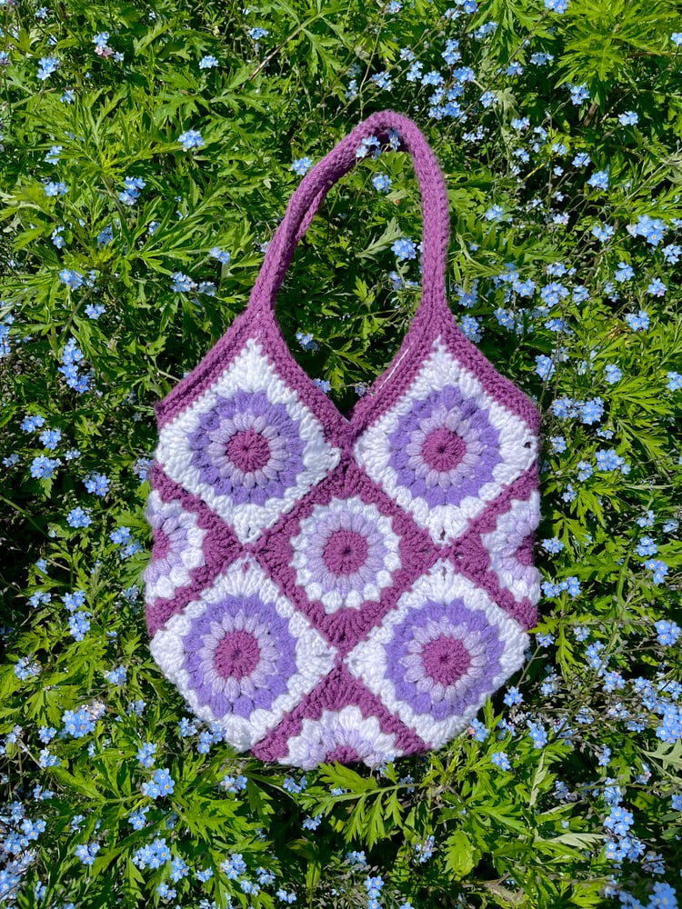 Image of Purple Sunflower Bag