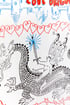 'I Love Dragons' Riso Print Image 2