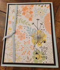 Image 1 of Thinking and Smiling Butterfly