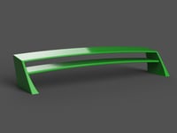 1/64 Scale Double Fin Spoiler