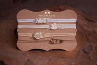 Image 1 of Headbands white beige