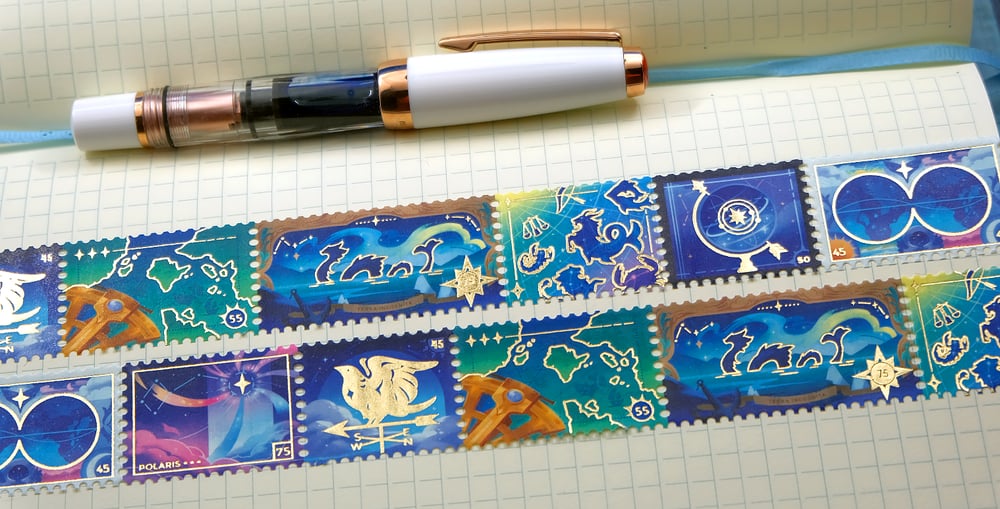 Celestial Navigation - Stamp Washi Tape