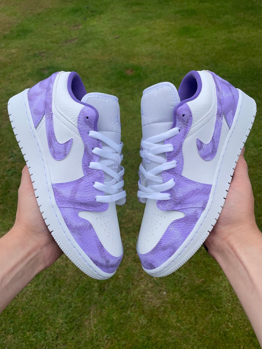 Triple Violet Air Jordan Low E1_Artist