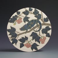 Image 1 of Parsons Chameleon & Snowball tree wall art