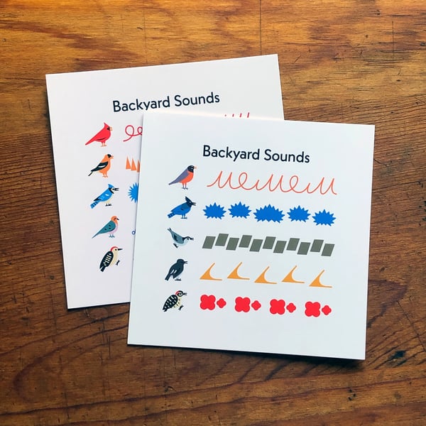 Image of Backyard Sounds Postcard Print