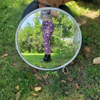 Image 3 of Large split and weave paisley leggings 