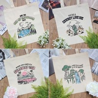 Image 1 of Vintage Style Tote Bags #1