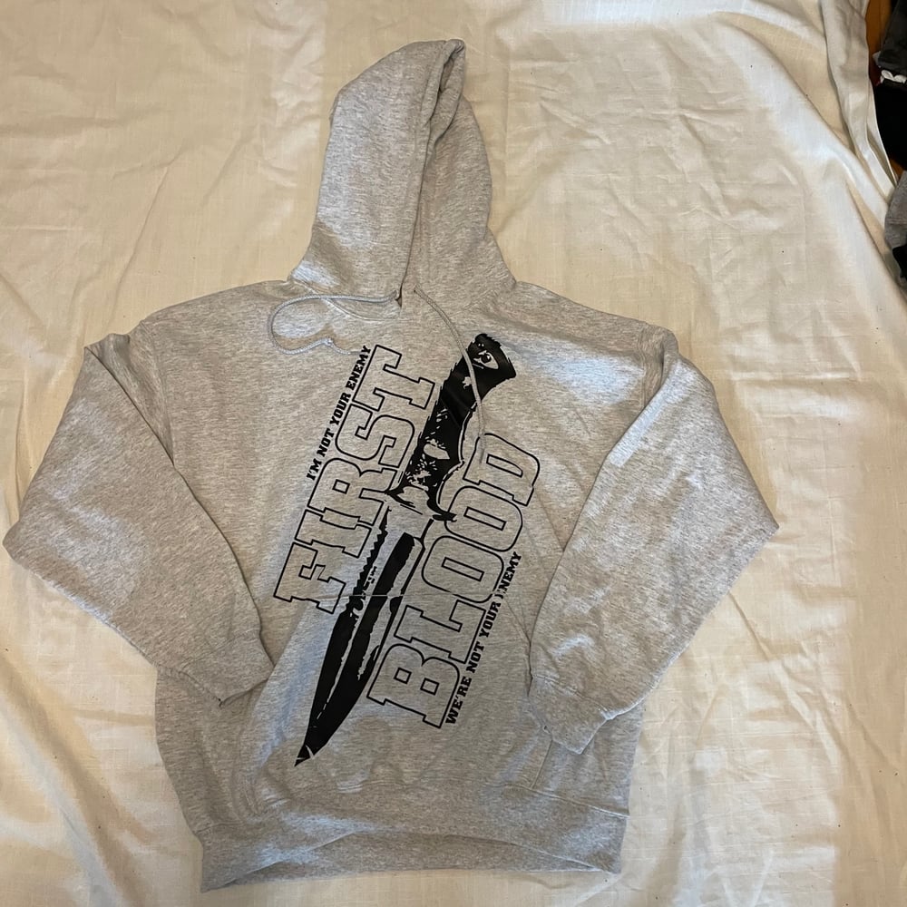 FIRST BLOOD - Enemy pullover hoody