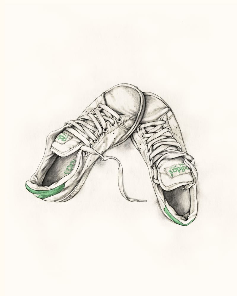 Image of " STAN SMITH " 40X50 cm