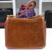 Image of Vtg. Gucci Brown Suede Shoulder Bag