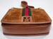Image of Vtg. Gucci Brown Suede Shoulder Bag