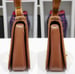 Image of Vtg. Gucci Brown Suede Shoulder Bag