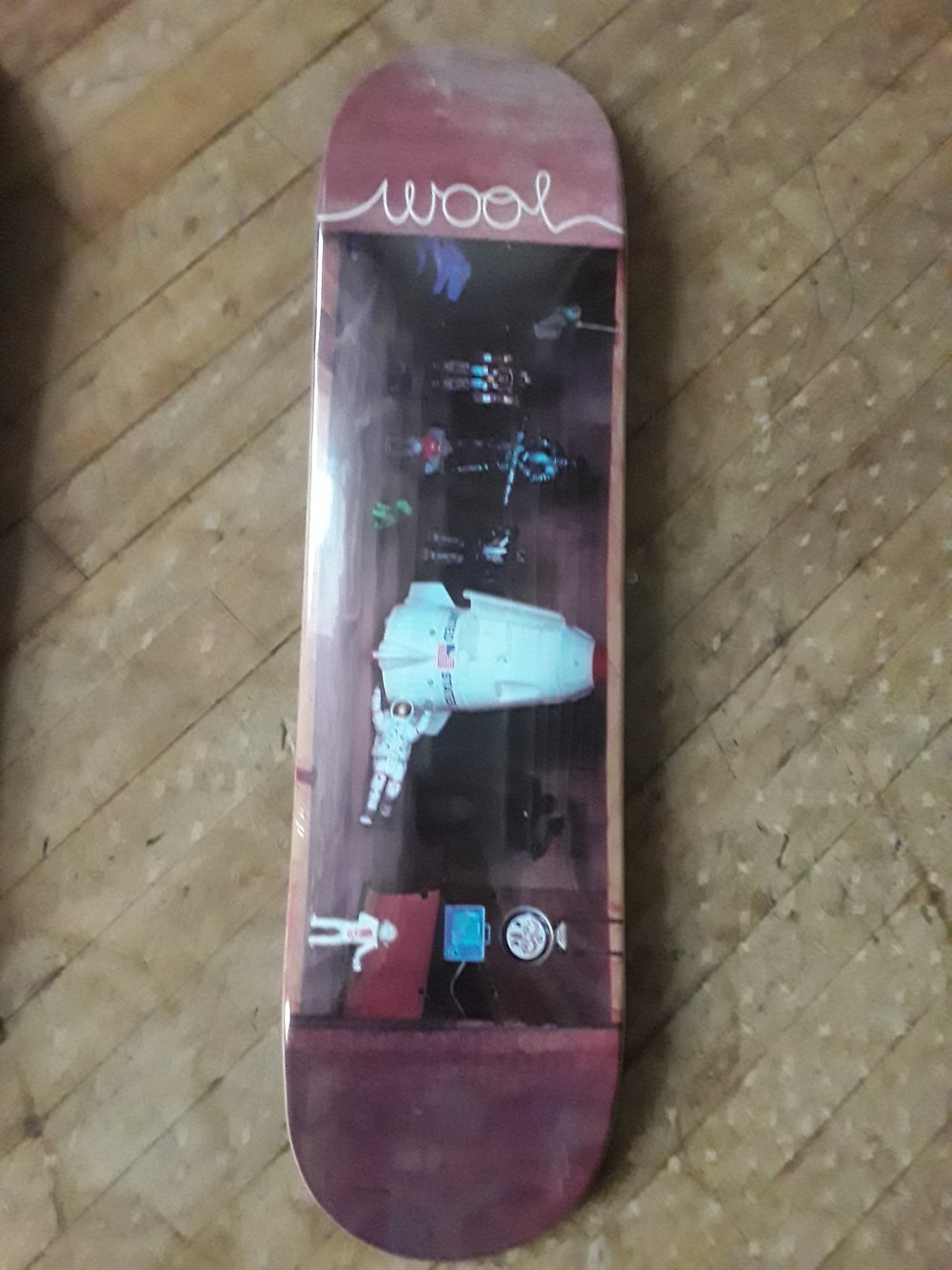 Wool Skateboard Decks: Toy cupboard series