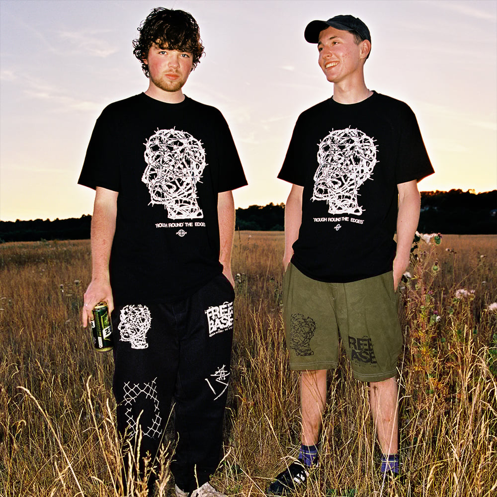 ROUGH ROUND' THE EDGES - TEE