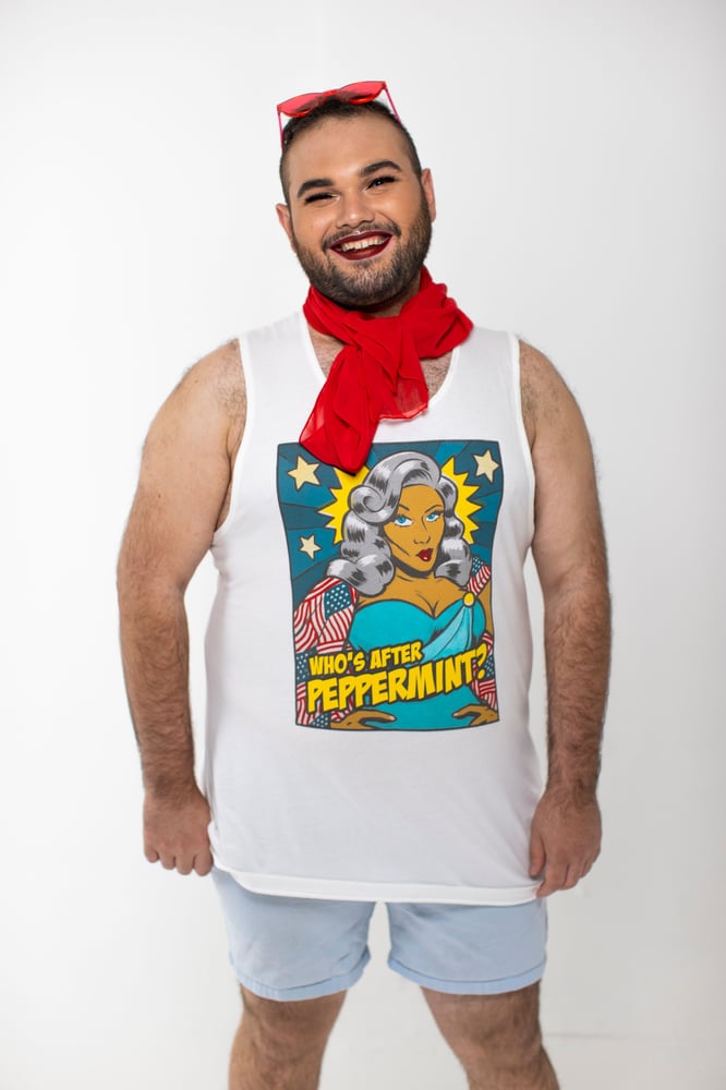 Image of Who's After Peppermint Tank (S-2XL)