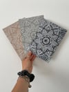 Mandala Lino Print - A5