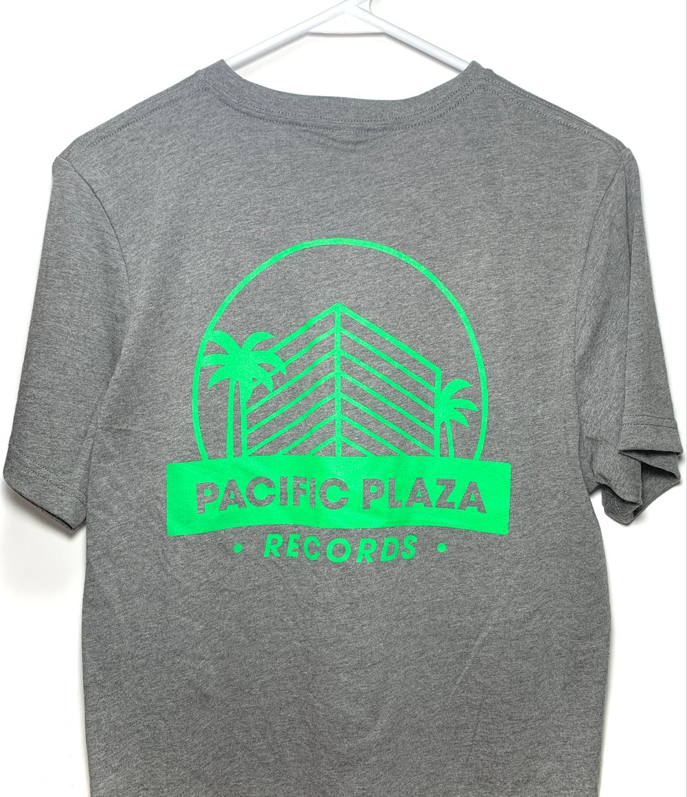 Image of Green-on-Gray (Softstyle) Logo T-Shirt