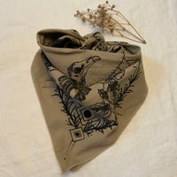 Image 3 of TURKEY VULTURE+SUN MEDICINE BANDANA/ALTAR CLOTH