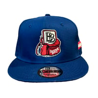 Image 1 of Royal Blue Backpackboyz Logo SnapBack 