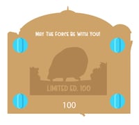 Image 3 of Preorder "Visit Naboo" - Droid Galaxy Travel Hard enamel pin Preorder - LE 100 or below!