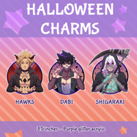 Image 1 of BNHA Halloween Charms