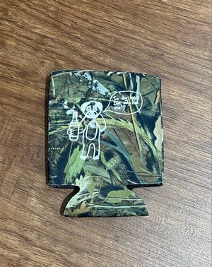 Image of Dog Beers Koozie (Tree Camo)