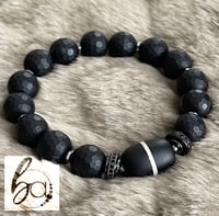 Image 5 of Black Onyx Tibetan  His & Hers
