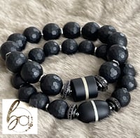 Image 3 of Black Onyx Tibetan  His & Hers