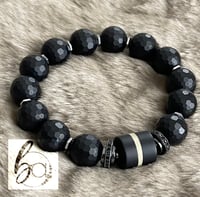 Image 4 of Black Onyx Tibetan  His & Hers
