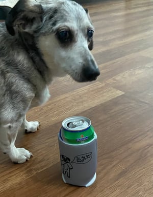 Image of Dog Beers Koozie (Grey)