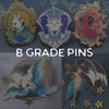 B-grade Enamel Pins